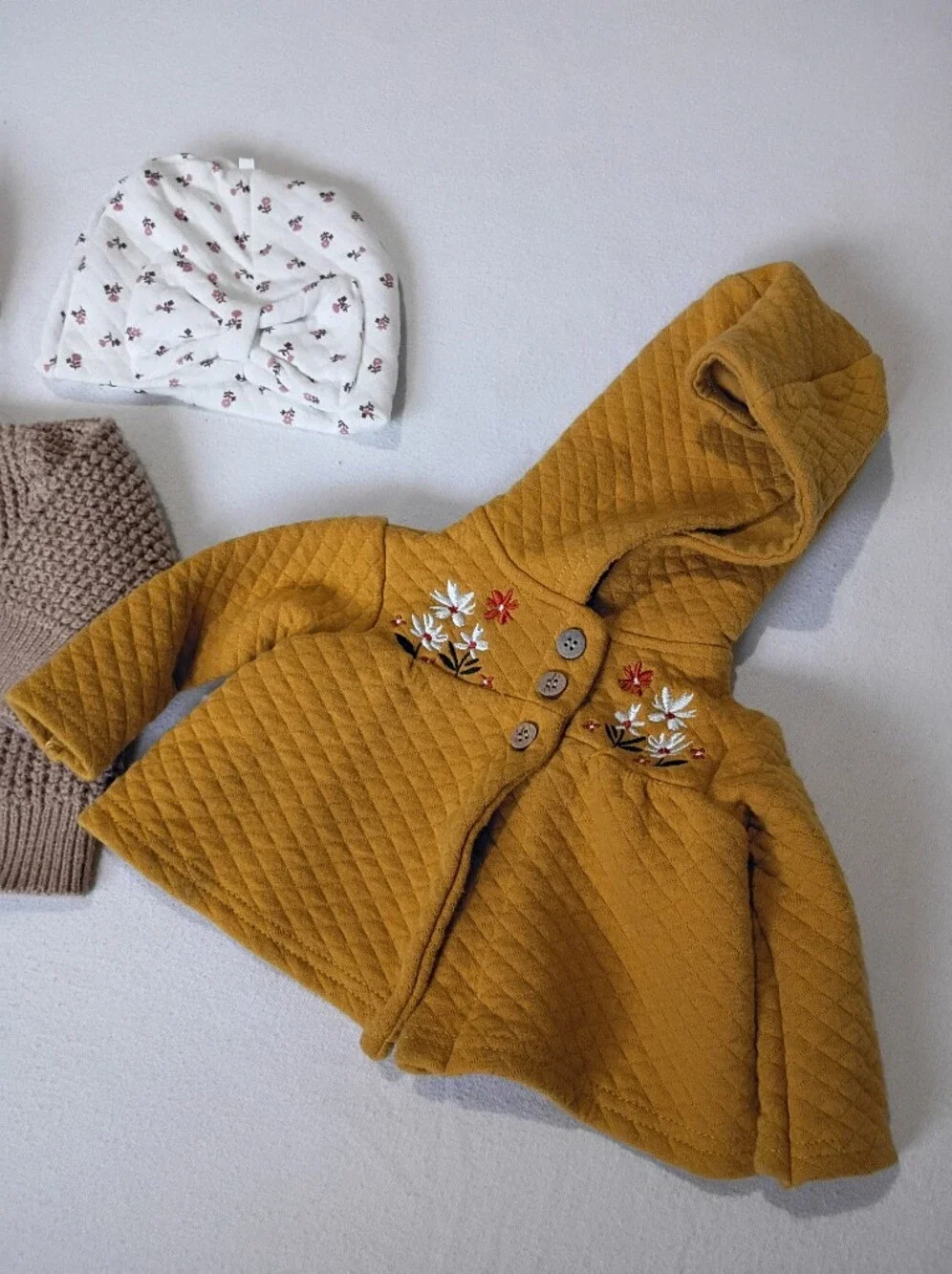 Catherine Malandrine Old Navy Cottagecore Hooded Cardigans Size 3/6M